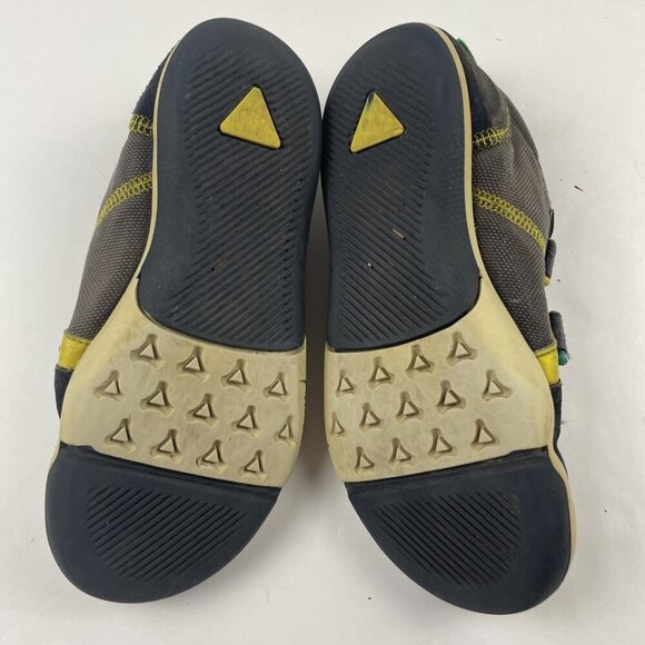 Plae Sneaker Shoes Kids Youth 2.5 TY Steel Blue Slip On Hook And Loop Closure - Picture 6 of 10